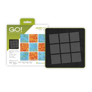 AccuQuilt GO! Square-1 1/2” (1” Finished)