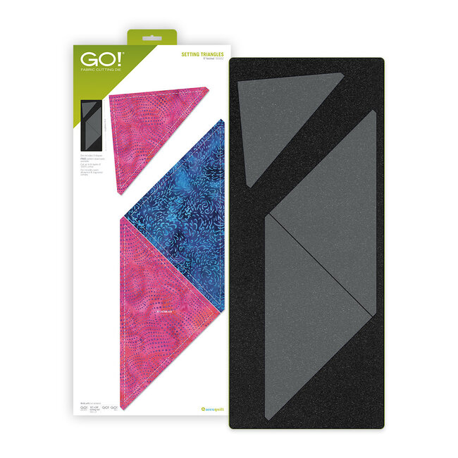 GO! Setting Triangles-9” Finished