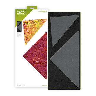 AccuQuilt GO! Setting Triangles-12” Finished