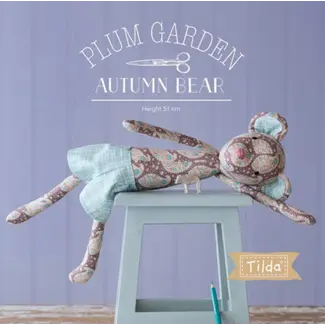 Tilda Plum Garden Autumn Bear Kit