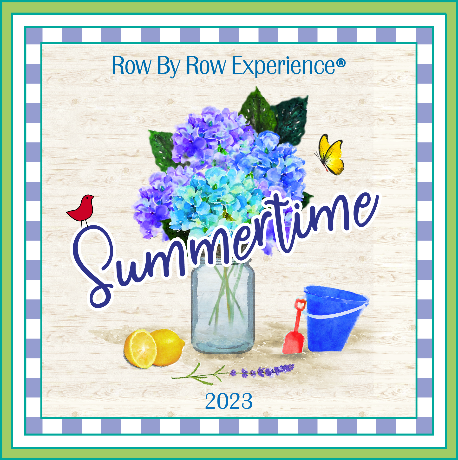 Row by Row 2023 Summertime FabricPlate™ – Row by Row Experience