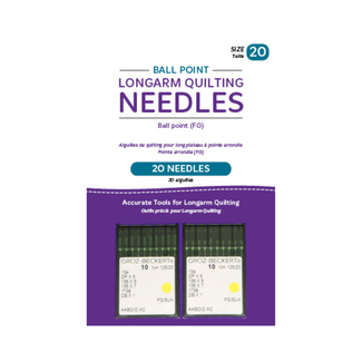 Handi Quilter Needles, Longarm, Ballpoint, 20/125-FG, Package of 20