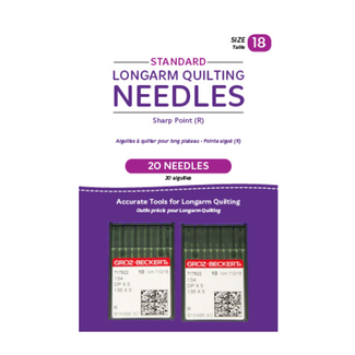 Handi Quilter Needles, Longarm, Standard, 18/110-R Sharp, Package of 20