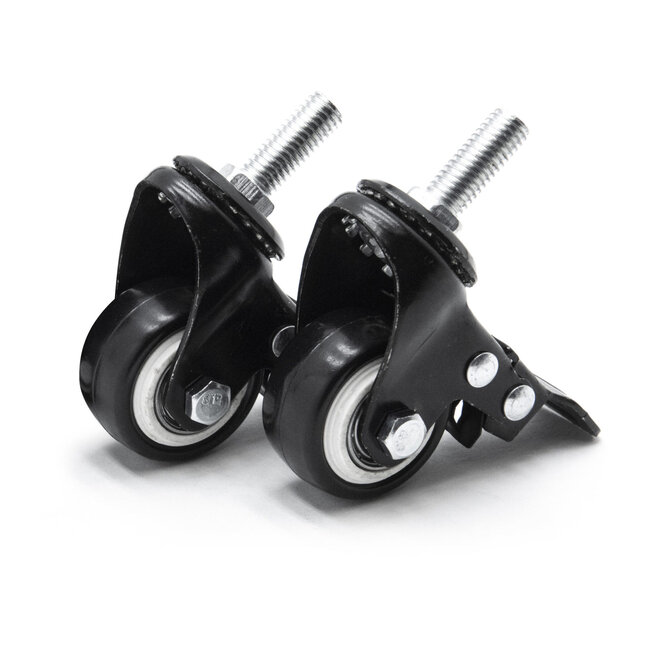 HQ Mini Casters (for InSight Table/Loft Frame, set of 2) NOTE: Order 3 for 8 ft frame; Order 4 for 10 ft frame