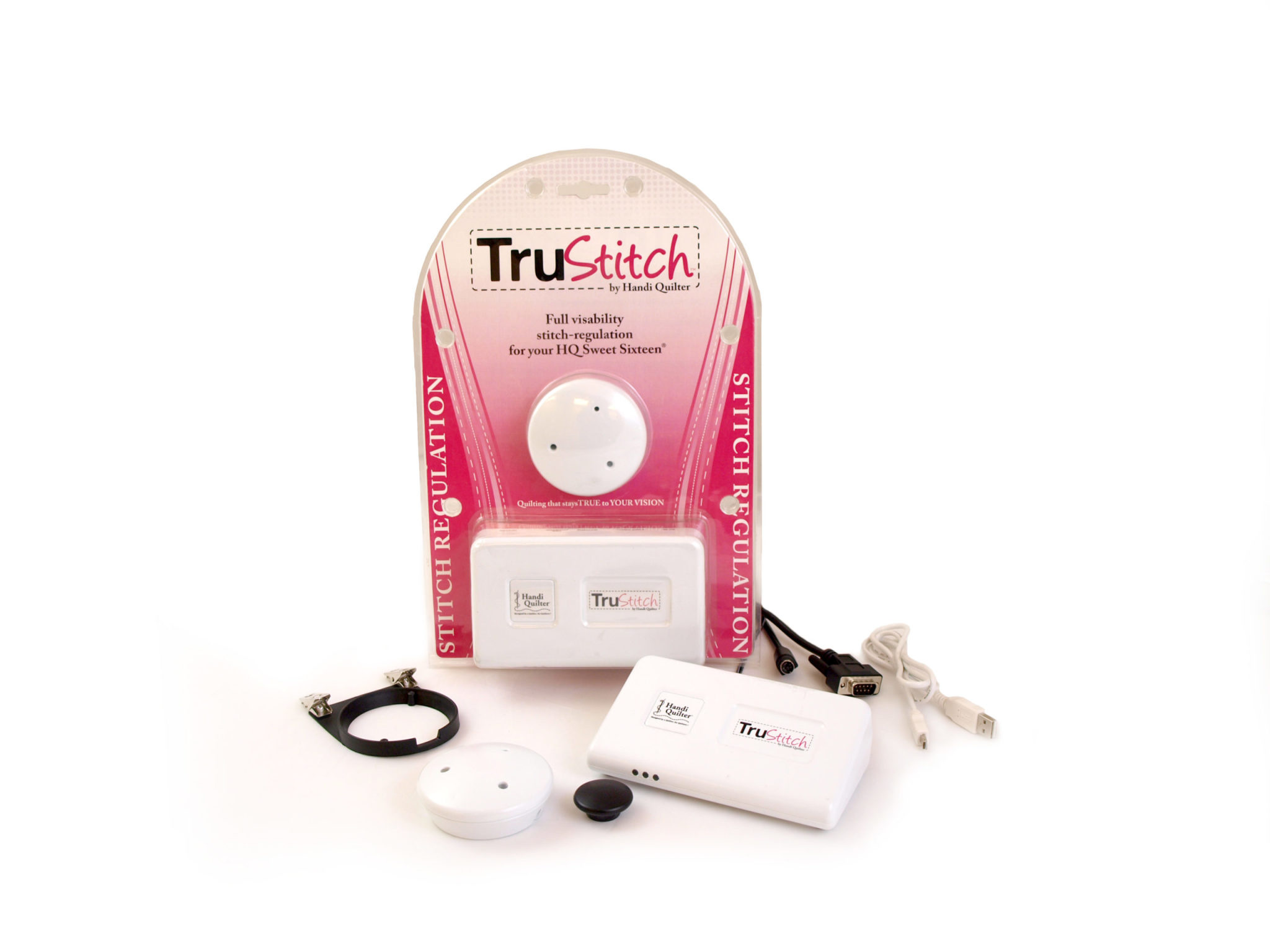 HQ TruStitch Stitch Regulator w/HQ Sweet Sixteen Table Overlay Stitch by Stitch