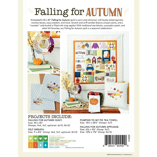 Falling For Autumn Pattern CD, Discontinued, While Supplies Last