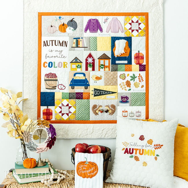 Falling For Autumn Pattern CD, Discontinued, While Supplies Last