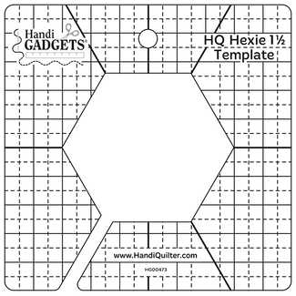 Handi Quilter HQ Hexie 1.5" Template