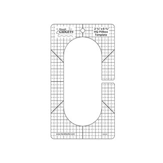 Handi Quilter HQ Pillbox Template 2.5"x6.5"