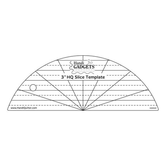 HQ Slice Template, 3"