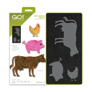 AccuQuilt GO! Farm Animals Medley