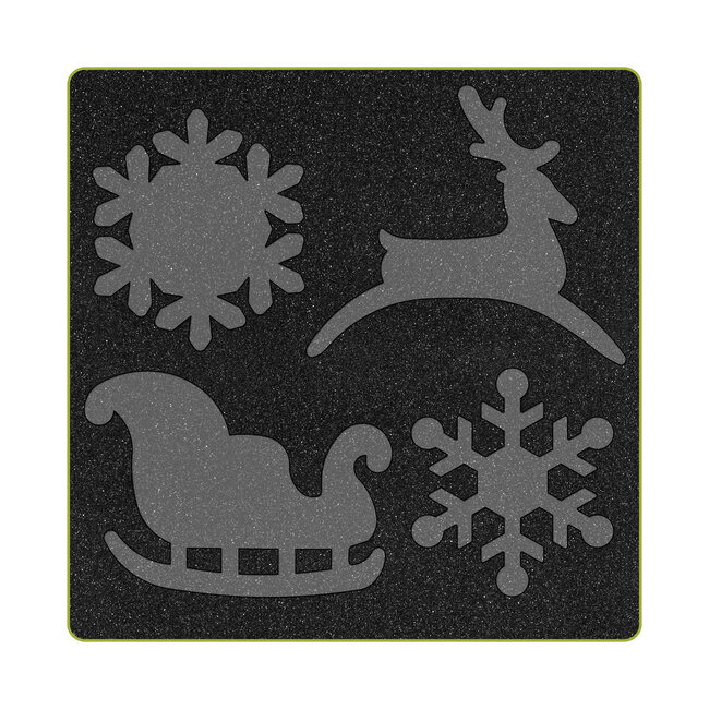 GO! Sleigh & Snowflakes