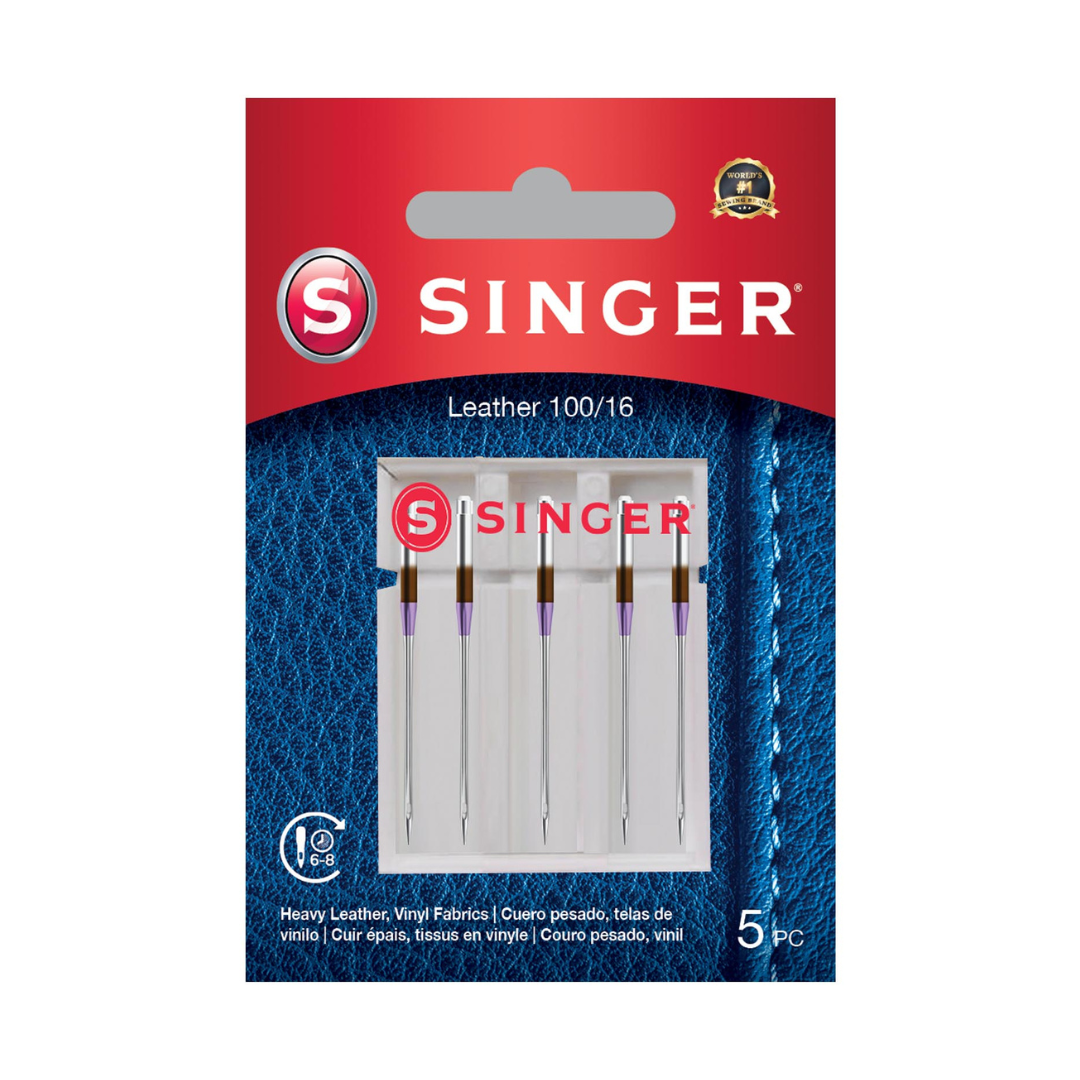Singer Leather Needles 100/16 5 pk Stitch by Stitch