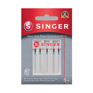 Singer Singer Titanium Universal Needles 90/14 - 5 pk