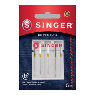 Singer Singer Ball Point Needles 80/12 - 5 pk