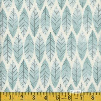 Feathered Brushed Cotton Blue Haze 108'' WIDE,  per cm or $20/m