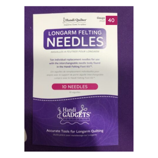 Handi Quilter Felting Needle 40 Gage 10 PK Tube