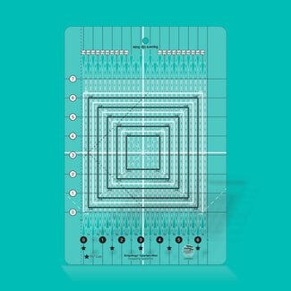 Creative Grids 22-1/2 Degree Triangle Ruler - CGRT225