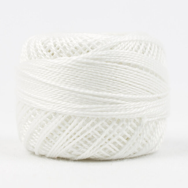 Eleganza™ 8wt Perle Cotton Thread Solid - White