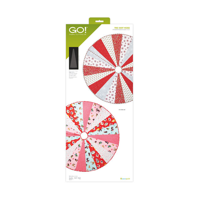 GO! Tree Skirt Wedge Die
