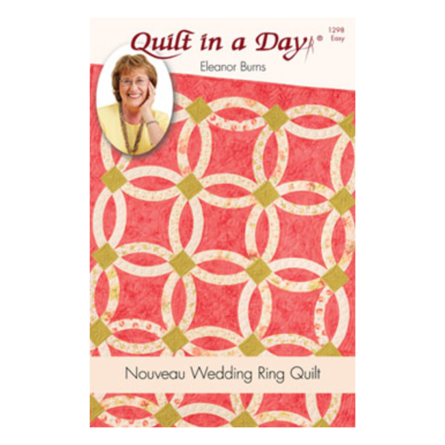 Quilt in a Day Nouveau Wedding Ring Pattern