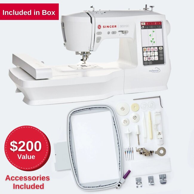 SE9180 Sewing and Embroidery Machine