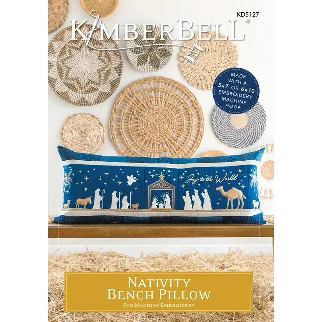 Nativity Bench Pillow, Discontinued, While Supplies Last
