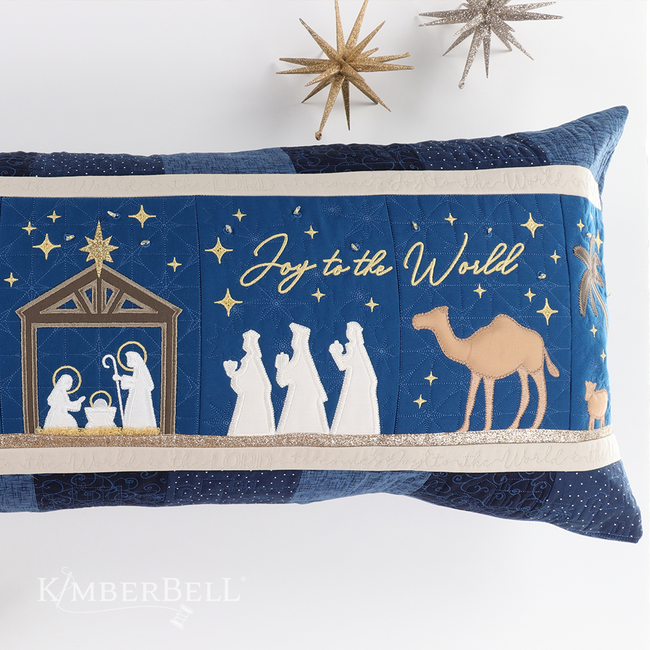Nativity Bench Pillow, Discontinued, While Supplies Last