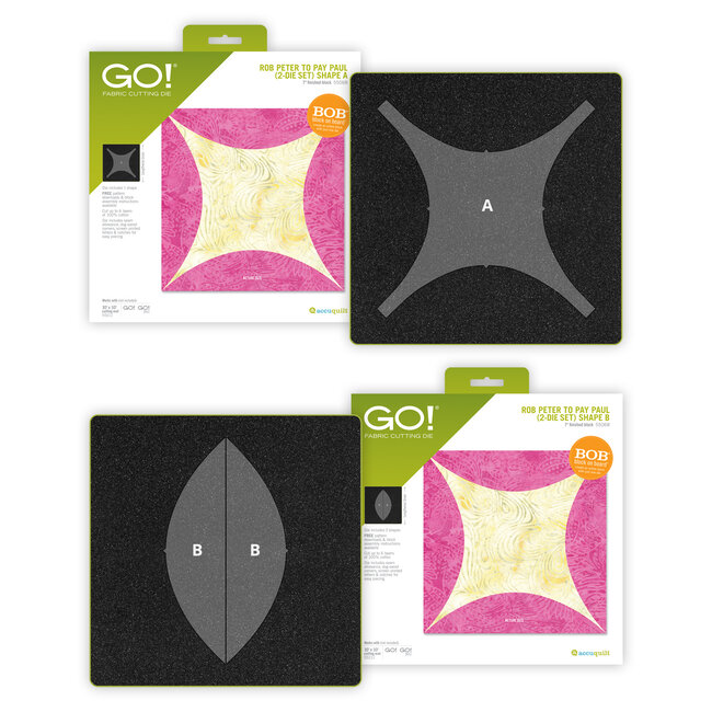 GO! Rob Peter to Pay Paul-7” Finished (2-Die Set)