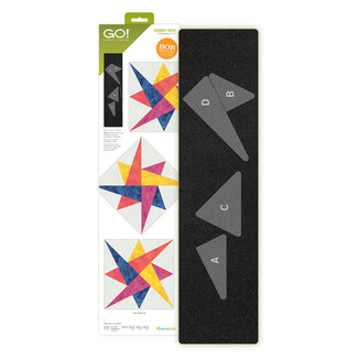 AccuQuilt GO! Starry Path-9” Finished