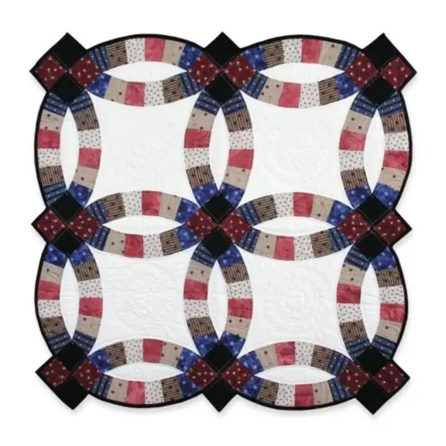 GO! Big Double Wedding Ring-12 1/2” Finished