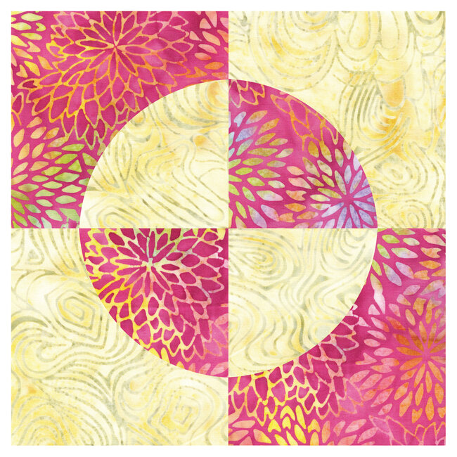 GO! Drunkard’s Path-4” Finished