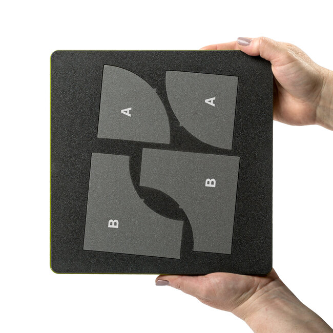 GO! Drunkard’s Path-4” Finished