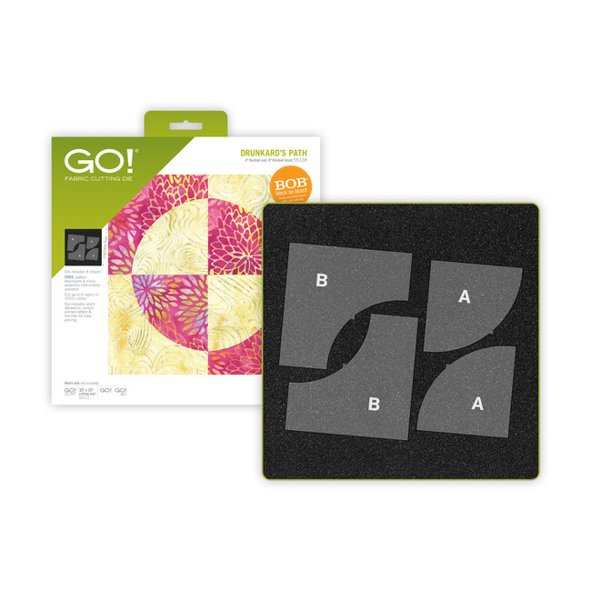 GO! Drunkard’s Path-4” Finished