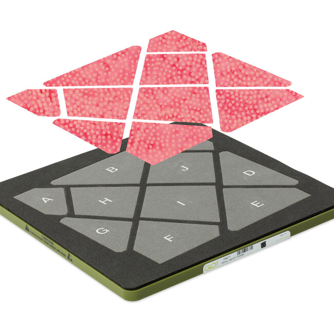 GO! Wonky Heart-6” Finished