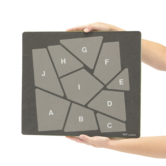 GO! Big Crazy Quilt-10” Finished