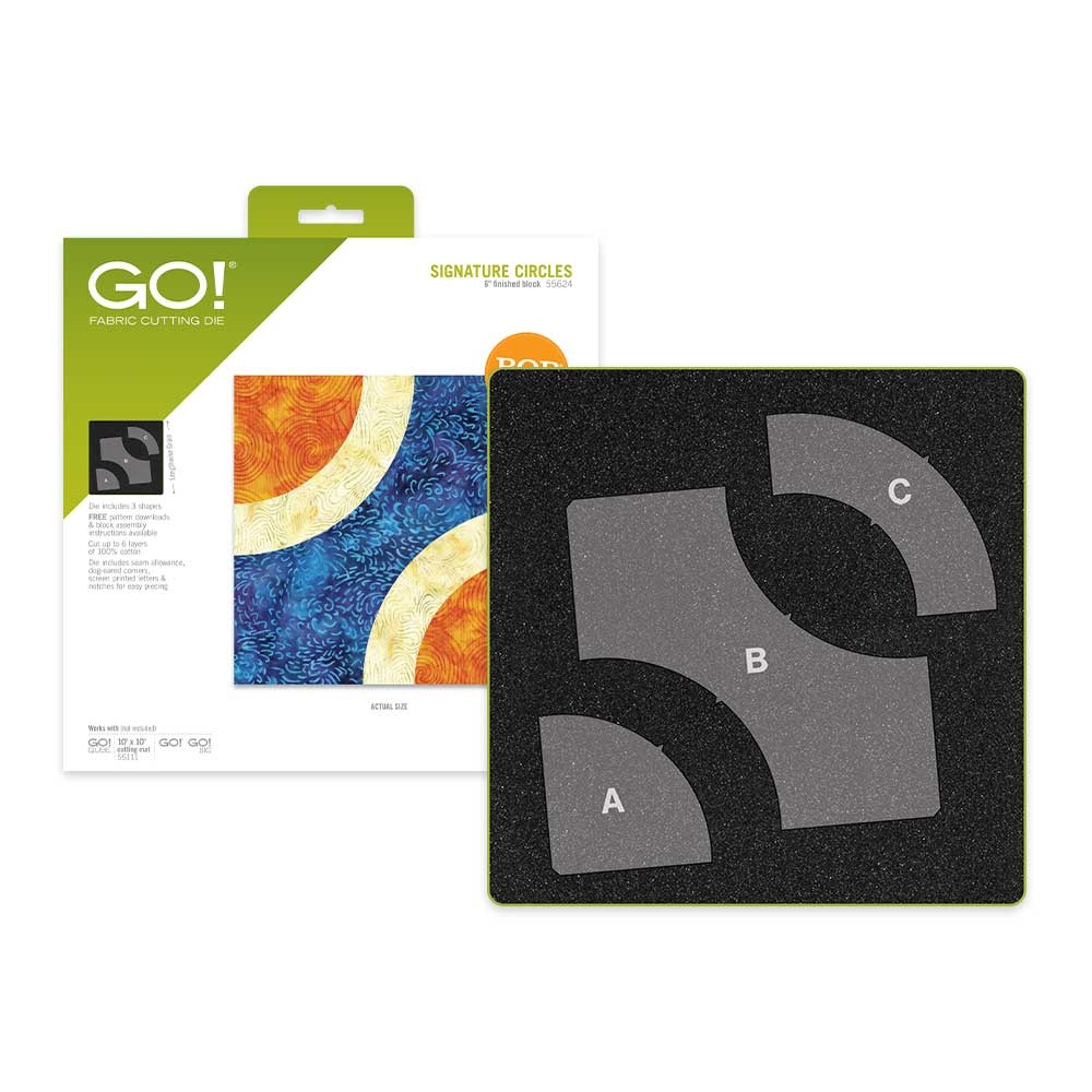 GO! Awareness Ribbon Set by V-Stitch Designs - AccuQuilt