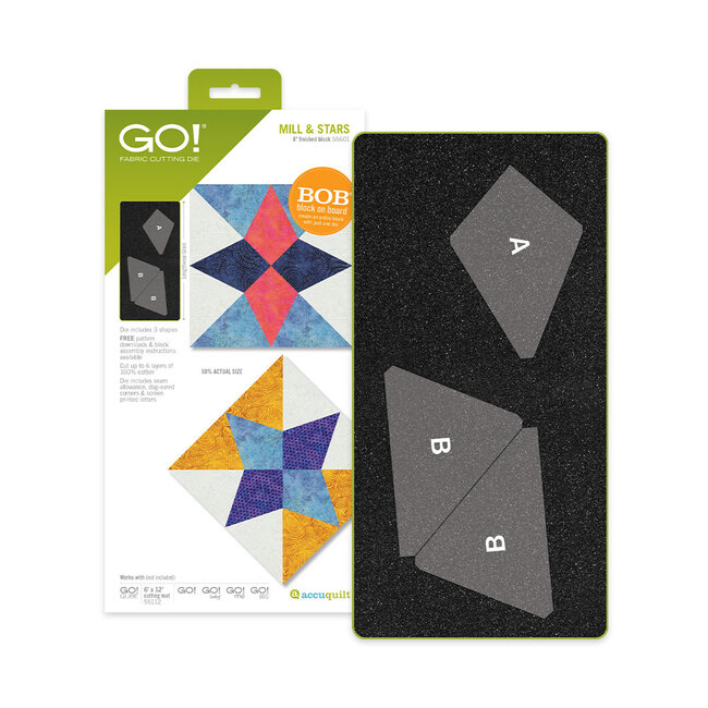 GO! Mill & Stars-8" Finished