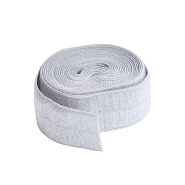 Fold Over Elastic 20mm x 2 yards 110 Pewter