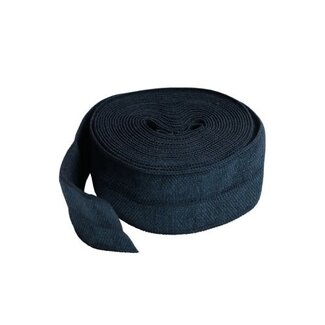 By Annie Fold Over Elastic 20mm x 2 yards 235 Navy