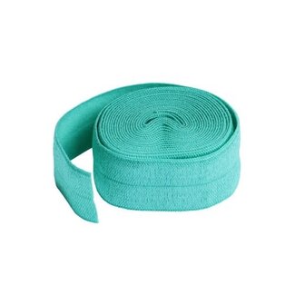 By Annie Fold Over Elastic 20mm x 2 yards 212 Turquoise