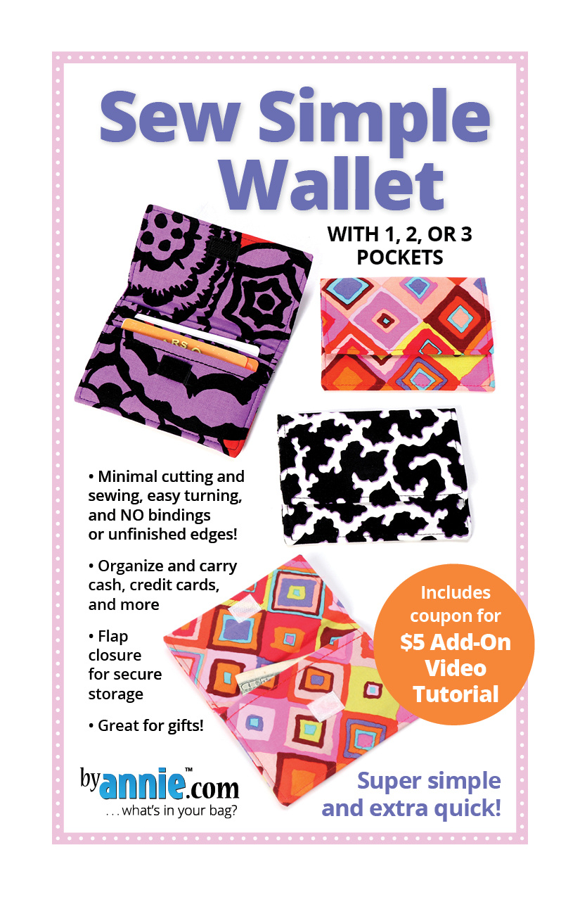 Sew Simple Wallet - Stitch by Stitch