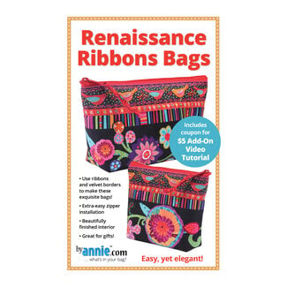 By Annie Renaissance Ribbons Bags Pattern