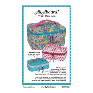 By Annie All Aboard! Train Case Trio Pattern