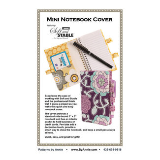By Annie Mini Notebook Cover Pattern