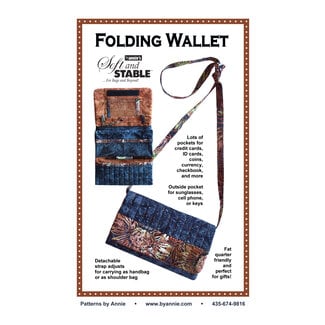 By Annie Folding Wallet Pattern