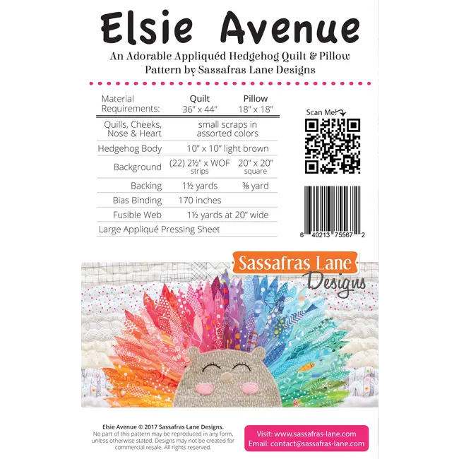 Elsie Avenue Pattern