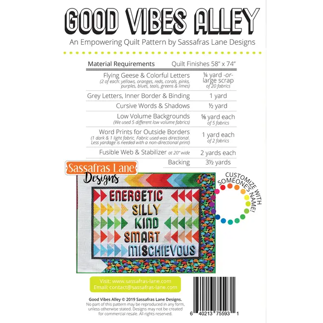 Good Vibes Alley Pattern