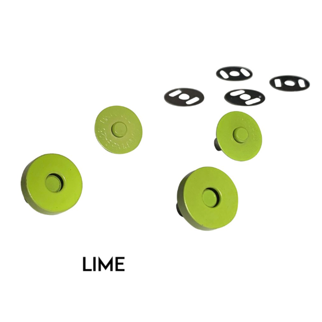 Magnetic Snaps - Lime