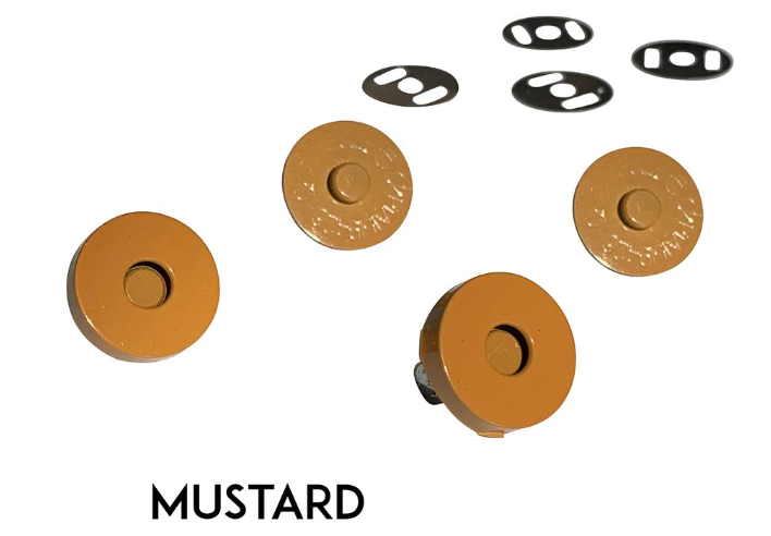 Mustard Magnetic Snaps Mustard Magnetic Snaps